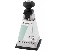 BergHoff Essentials 4-sidet rivejern H23cm Stål