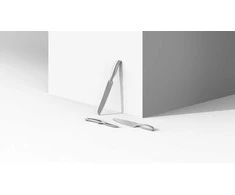 BergHOFF 8 dalių peilių blokas - Frame serija su ranka galąstais ašmenimis ir ergonomiškomis minkštomis rankenomis