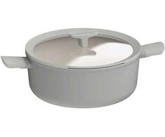 BergHOFF Balance Moonmist Puodas su dangčiu nelipnus 28cm