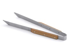 BergHOFF BBQ žnyplės 39,5 cm - maistui saugus nerūdijantis plienas su ilga rankena