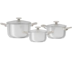 Berghoff Bolt nerūdijančio plieno virtuvės indų rinkinys Oyster, 6 vnt.