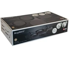 BergHOFF Helix 4 dalių nelipnus keptuvių rinkinys su mentelė Balance
