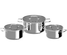 BergHOFF Helix 6 dalių puodų rinkinys