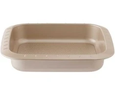 BergHOFF kvadratinė kepimo forma 22x22x5 cm - Balance serija, neprideganti anglinio plieno su padalijimo tinkleliu