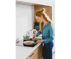 BergHOFF serviravimo žnyplės - Balance serija, 27 cm su silikoniniais antgaliais ir užrakinama rankena laikymui