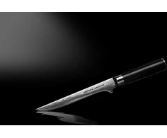 Samura DAMASCUS universalus iškaulinėjimo peilis 150 mm iš AUS 10 Damasko plieno 61 HRC (67 sluoksniai)