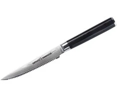 Samura DAMASCUS pomidorų peilis 120 mm – profesionalus, damasko plieno, ergonomiška rankena, itin aštrus