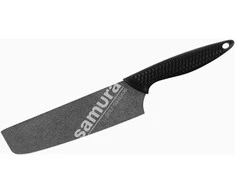 Samura GOLF Stonewash Nakiri virtuvinis peilis 167 mm – profesionalus, ilgalaikis aštrumas ir ergonomiškas rankena
