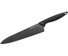 Samura GOLF Stonewash šefo peilis 22,1 cm – AUS-8, ergonominė neslystanti rankena, profesionalus virtuvės peilis
