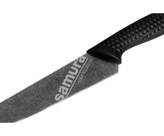 Samura GOLF Stonewash universalus virtuvinis peilis 150 mm – universalus šefo peilis iš AUS-8, ergonomiška rankena