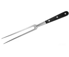 Samura HARAKIRI mėsos šakutė 21 cm, juoda – profesionali pjovimo įranga, ilgaamžė ašmenų kokybė