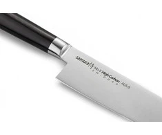 Samura MO-V 6.6" Nakiri Peilis - Authentic Japanese Steel Chef's Peilis for Precision Vegetable Cutting