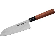 Samura OKINAWA universali virtuvės santoku peilis 6,9 colio / 175 mm, pagamintas iš japoniško plieno (AUS 8), 59 HRC grūdintas