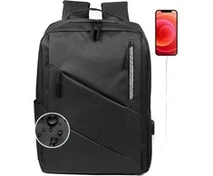 Atsparus vandeniui backpack NEEDIVYOU, USB