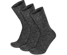 NEEDIVYOU Men's Warm Wool Socks, 3 pairs set