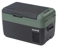 Automobilinis šaldytuvas-šaldiklis „Indel B“, 42 litrai, 12/24V, temperatūros diapazonas: nuo -20 iki +10 laipsnių Celsijaus