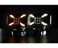 SKYLED JUMBO STELLA FLASH FULL LED tolimų šviesų LED su dangteliu