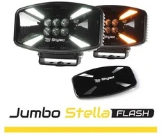 SKYLED JUMBO STELLA FLASH FULL LED tolimų šviesų LED su dangteliu
