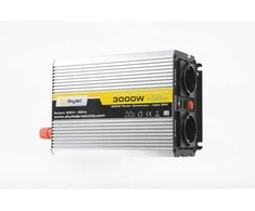 SKYLED Maitinimo Inverteris 1500W/3000W - Profesionalus Modifikuotos Sinusoidės Keitiklis