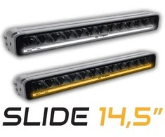 SKYLED SLIDE 14,5" LED juosta (367 mm) su dinaminiu padėties apšvietimu (balta/oranžinė), kat. nr. 130.145LBD