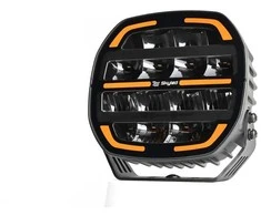 Tolimojo apšvietimo žibintas SKYLED Moai 7X Juodas FI171 (136W, balta ir oranžinė pozicija) R149/R148/R10 - juodas korpusas