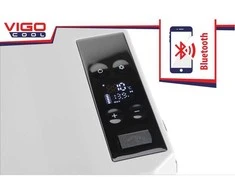 Vigo Cool Universalus automobilinis šaldytuvas Vigo V30W (30L, 12/24/220V, su ratukais ir rankena)