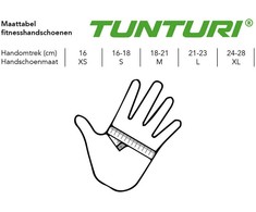 None Tunturi Fitness Gloves Pro Gel S
