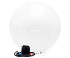 Gimnastikos kamuolys Tunturi Gymball 65–75 cm, Off-baltas, Anti Burst (Diametras: 75 cm)
