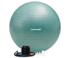 Gimnastikos kamuolys TUNTURI Gymball 90cm, Petrol, Anti Burst