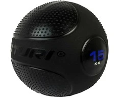 Pasunktintas kamuolys TUNTURI Slam Ball 5-20kg (Svoris: 15 kg)