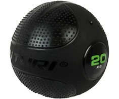 Pasunktintas kamuolys TUNTURI Slam Ball 5-20kg (Svoris: 20 kg)