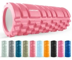 Masažinis Volas Tunturi Yoga Grid Foam Roller, 33 cm (Spalva: Rose auksinis)