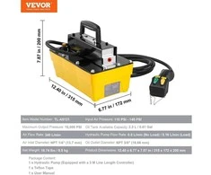VEVOR Hidraulinis oro siurblys 10 000 PSI