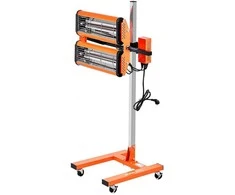 VEVOR 2200W infraraudonųjų spindulių lempa dažų džiovinimui