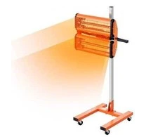 VEVOR 2200W infraraudonųjų spindulių lempa dažų džiovinimui