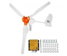 VEVOR 800W vėjo turbinų generatorius 12V su 3-menčių komplektu
