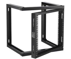 9 U atviro rėmo sieninis serverių stovas 19″ – 150 kg, 530 × 450 × 520 mm