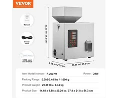 VEVOR Automatinė miltelių pildymo mašina, 1-200g