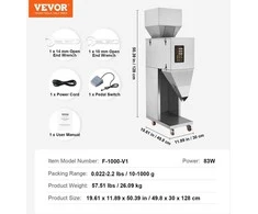 VEVOR Automatinis dalelių pripildymo prietaisas sėkloms, grūdams