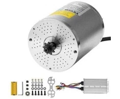 VEVOR 72V 3000W elektrinis brushless DC variklio komplektas su valdikliu