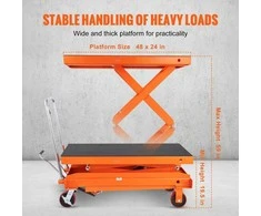 VEVOR Hidraulinis keltuvas staliukas 800 kg 150 cm