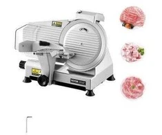 Virtuvinis kombainas Vevor Elektrinis maisto pjaustiklis 180W 25cm mėsai duonai sūriui