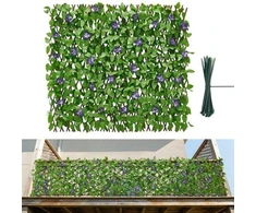 VEVOR Išplečiama privati tvora su dirbtiniu gebenės paneliu