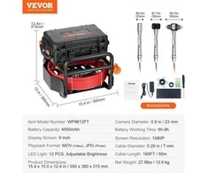 VEVOR Kanalizacijos kamera su 512Hz siųstuvu