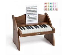 VEVOR Medinis skaitmeninis pianinas vaikams, 25 klavišai