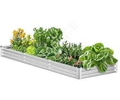 Vevor Metalinė daržovių lysvė 3605x1205x285mm sidabrinė