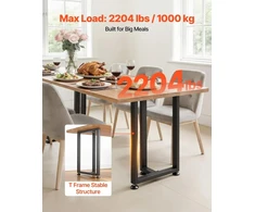 VEVOR Stalo kojos 740 x 550 mm trapezinės plieninės