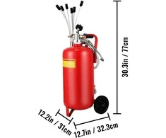 VEVOR 22,7L oro pneumatine alyvos ištraukėja