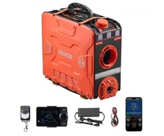 VEVOR Portatyvus dyzelinis oro šildytuvas 8kW su Bluetooth valdymu ir LCD ekranu (380 x 150 x 410 mm)