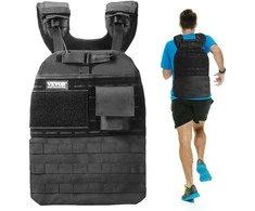 Vevor Reguliuojama svorinė liemenė 18 kg treniruotėms